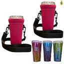 Cruise Ship Essentials Cup Sling Cruise Essentials 2024. Caribbean Cruise Must Haves. Cruise Ship Essentials 2024, Caribbean Royal, Caribbean cruise essentials 2024 (2-Pack) (Pink)