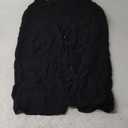 ANRABESS Women Linen Palazzo Pants Summer Boho Wide Leg High Waist Casual Lounge Pant 2025 Beach Travel Vacation Outfits (Large, Black)