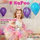 7 x SuPoo Daisy First Birthday Hat Flower 1st Birthday Girl Crown Headband First Birthday Decorations for Girl Princess Tiara One Year Old Birthday Party Decorations Outfit