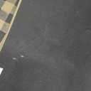 Artoid Mode Watercolor Buffalo Plaid Christmas Trees Welcome Decorative Doormat, Seasonal Winter Low-Profile Rug Switch Mat for Indoor Outdoor 17x29 Inch (Black/Beige)