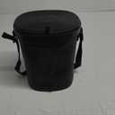 Trash Can for Car Garbage: Leakproof Silicone Car Waste Bin w/Lid for Drivers and Passengers; 1.9 Gallon Garbage Container for Vehicle, Sedan, SUV, Van, MPV & Truck (Black)