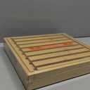 Mobestech Japanese Style Wooden Serving Tray for Sushi and Sashimi Multi-functional Appetizer Plate Decorative Food Display Dish for Restaurants and Home Dining