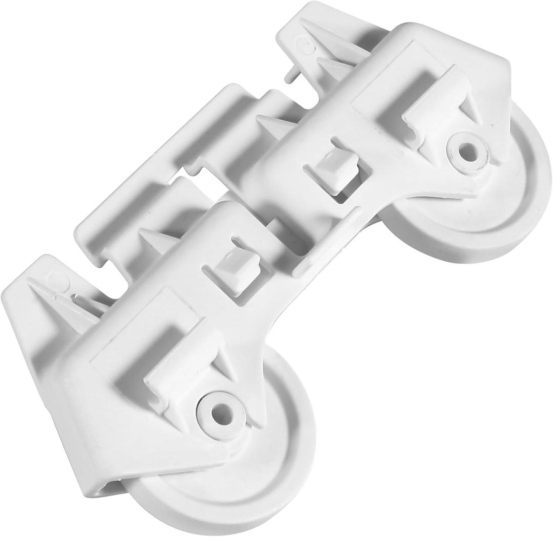 WPW10082868 Dishwasher Lower Rack Wheel Roller Assembly, Easy Snap Installation Replacement for Whirlpool Maytag Dishwashers, Compatible with AP6014923, W10082868, W10238410, W10261335 Models