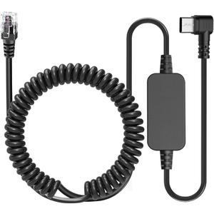 Radar Detector CableUSB CTo RJ11 Plug Cable 5V-12V Power Cord, Compatible with Escort Radenso XP Beltronics Cobra Whistler 9.8FT, Suitable for 12V Radar detectors