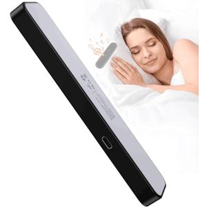 Bone Conduction Bluetooth Pillow Speaker for Sleeping, Portable Sleep Bar Perfect for Side Sleepers, Speaker with Stereo Bass-30/60-Min Timer, Volume Control, TF Function, Privacy&Meditation (Graphite)