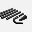 WA4092 Universal Fit Gutter Cleaning Kit w/ 11ft Reach for Leaf Blowers