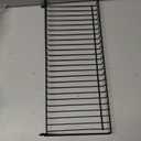 Black Grid Shelf/Rack Set Of 3 A Little Less Than 2 Feet Long