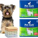 Pet Soft Disposable Male Dog Wraps - Dog Diapers for Male Dogs, Puppy Diapers 24pcs XSmall