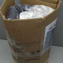 EHEYCIGA Fluffy Dog Crate Bed for Extra Large Dogs, Plush Faux Fur Pet Crate Pad, Calming Anti Anxiety XL Dog Bed, Washable Soft Warm Mat with Non-Slip Bottom, Brown (41.3 x 27.5)