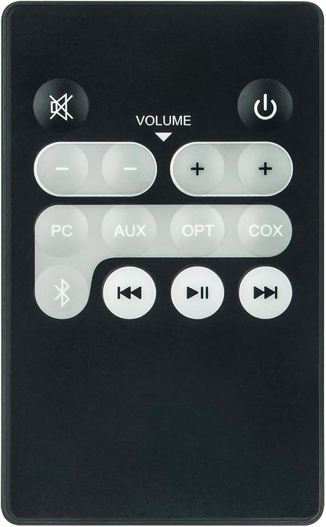 RC20G Replacement Remote Control Commander Compatible with Edifier R1850DB Bookshelf Speakers