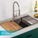 KRAUS Stainless Steel Colander for Workstation Kitchen Sink, CS-6