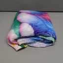 Blanket Gifts for Girls, Cat Blankets for Cat Lovers, Girls Throw Gifts, Cute Flannel Throw for Kid, 30"x40" (Deep Blue)