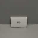 6PCS Black Carabiner Caribeaner Clip,3" Large Aluminum D Ring Shape Carabeaner with 6PCS Keyring Keychain Hook