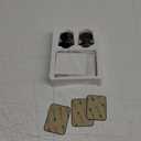 Coolpow2 Packs Magnetic Phone Holder for carStrong Magnetphone holders for your car phone holder Mount for Car4 Metal PlateUniversal Dash cell phone car mount for iphone Samsung car accessories (Black)