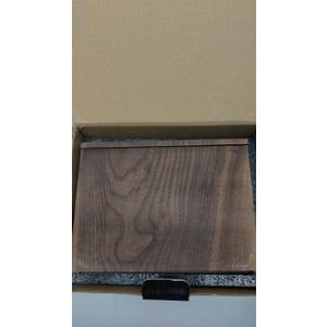 Tindbea Toilet Paper Holder with Wood Shelf, Wooden Wall Mount Tissue Paper Roll Holder, Matte Black Stainless Steel Bathroom Accessories Decor Household Home Apartment Restroom Essentials (Walnut) (Walnut &Matte Black)