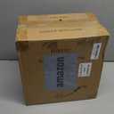 Vintage Table Lamp for Living Room Bedroom, 18.5" Farmhouse Bedside Lamps Nightstand Lamp Set of 2, Table Lamps with Oatmeal Linen Lamp Shades, 2 LED Bulbs Included, Black