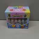 24 Colors Tie Dye Kit, Tie Dye Set for Kids, Pre-Filled Bottles, Non Toxic Permanent Fabric Dye Art Set, Easy DIY Fabric Art - Create Fun (24 Colors)