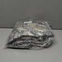 jinchan Linen Textured Curtains for Living Room Darkening 63 Inch Length, Medallion Drapes for Bedroom, Damask Pattern Window Treatments Vintage Curtain Panels, 2 Panels Blue on Greige