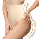 2 x Thong Tummy Control Shapewear for Women Underwear Seamless Body Shape Panties