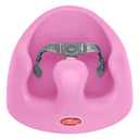Nuby My Floor Seat - Portable Baby Chair with Soft Foam Cushion, Safety Harness, and High Back Design - 4+ Months - Pink