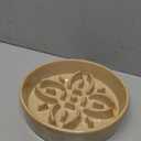 LE TAUCI 8 Inch Ceramic Slow Feeder Dog Bowl for Medium Breed, Maze
