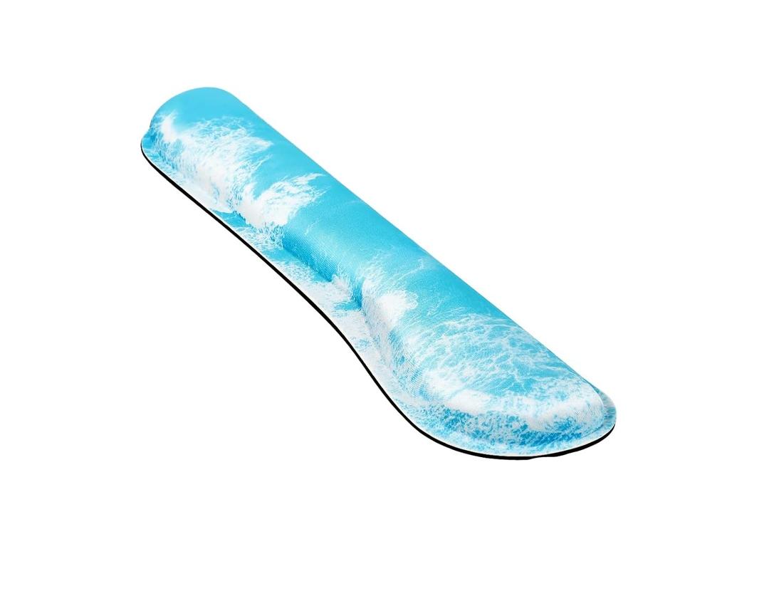 KTRIO Ergonomic Keyboard Wrist Rest, Memory & Pain Relief for Office & Home, Seaside