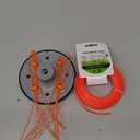 Universal Trimmer Head Weed Eater Easy Load String Attachment Head Replacement with 15M/59 inch 2.4mm/0.095 inch Trimmer Line