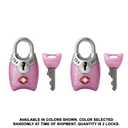 Master Lock 4689T TSA Approved Keyed Lock, 2 Pack