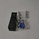 MIGSIR 6 Pack Blue Light Blocking Glasses for Women Men  Stylish Computer & Gaming Glasses, Fashion Square Frame Eyewear (Multi Color)