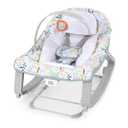 Ingenuity Keep Cozy 3-in-1 Grow with Me Vibrating Baby Bouncer Seat & Infant to Toddler Rocker, 0-30 Months Up to 40 lbs (Madi)