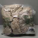 119''x119'' Canopy Replacement Top Double Tiered Gazebo Cover for Yard, Patio & Garden Durable Sunshade Replacement(No Frame)(Khaki)