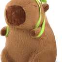 Cute Capibara Plush,Capibara Stuffed Animal,Capibaras Peluches 9 Inch Kawaii Fluffy Soft Plush for Teens Birthday Gift (Turtle)