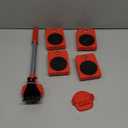 HQO LOVL Furniture Appliance Lift Mover Tool Set, Furniture Lifter Kit with 4 Slider for Moving, Carbon Steel, Moving Gliders for Sofa Fridge Washing Machine