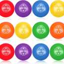 Jerify 12 Pcs Foam Dodgeballs Sets, 6 Inch Soft Foam Dodgeball Balls for Kids & Adults, Non-Sting Playground Sports Equipment for Outdoor & School Games