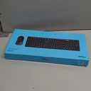 Rapoo X2100 Quiet Wireless Keyboard and Mouse Combo, 2.4GHz USB Receiver, 12 Multimedia Keys, Spill-Proof, Full-Sized, Compatible with PC, Laptop, Black