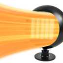 12 Volt Heater For Car 150W Fast Heating Cooling Fan Defogger & Defroster 360 Rotation Portable Car Heater That Plugs Into Cigarette Lighter Small Air Heat 250006