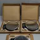 Amazon Basics Digital Kitchen Scale with LCD Display, Batteries Included, Weighs up to 11 pounds, Black and Stainless Steel, Set of 3