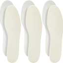 Shoe Filler Insert - Full Length Daily Latex Foam Shoe Inserts, Shoe Insoles for Shoes That are Too Big, 3 Pairs (EU 38, US Women 8 Men 5)