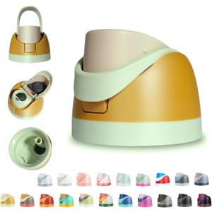 Replacement Lid for Owala Freesip,Compatible with Owala Freesip Water Bottle 16oz 24oz 32oz 40oz,Premium Replacement Accessories for Owala Cap,Leakproof,BPA-Free(Desert)