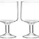 Infuse  Stackable 4-Piece Goblet Wine Glass Set