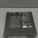 FURAOMEILI Floating Shelves for Wall Set of 2, 6-Inch Solid Wood Square Shelves, Small Decorative Wall Display Shelf for Bathroom, Bedroom, Living Room & Kitchen – Black