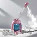 Facial Steamer, Nano Ionic Face Steamer for Facial Deep Cleaning, Pink Hair Steamer Facial Steamer Professional, Facial Steamers for Home Facial Spa.