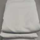 NICETOWN 100% Blackout Window Curtain Panels, Cold and Full Light Blocking Drapes with Black Liner for Nursery, 84 Inches Drop Thermal Insulated Draperies (Pure White, 2 Pieces, 52 inches Wide)