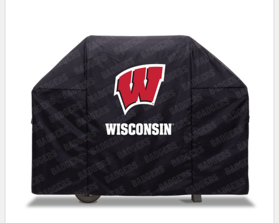 Wisconsin Badgers Heavy Duty Grill Cover