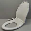 KOHLER PureWash M250 Manual Elongated Bidet Toilet Seat, White, Quiet-Close Lid Prevents Slamming, Easy Installation with Quick-Release Hinges, Adjustable Spray Position & Pressure