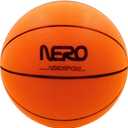 NERO SPORT Ninja Silent Basketball- Soft Foam Indoor Basketball Size 3 (7 inches) | Soundless for Quiet Dribbling and Indoor Training (Ball in Bag)