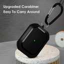 HUSH Protective Airpods Pro Cover Case - Durable Armor Case Compatible with AirPods Pro 1st/2nd Generation (Black)