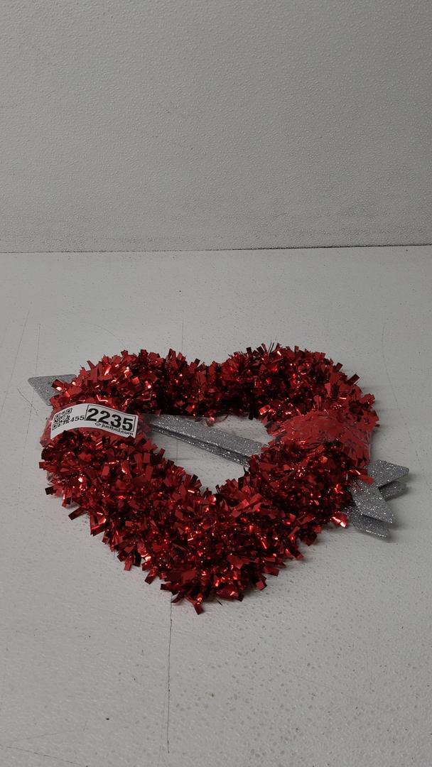 2PCS Valentine's Day Heart Decor 2PCS Valentine's Day Heart Decor