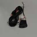 KEMIMOTO Whip Lights Rocker Switch with Wiring Harness Kit for 12V UTV ATV 10A Blade Fuse Compatible with Polaris RZR Ranger Can-Am Maverick X3 Defender CFmoto Talon KRX YXZ