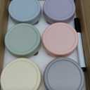 VITEVER 6 Pack Glass Baby Food Storage Containers - 4 oz Baby Food Storage Jars With Lids, Baby Food Maker, Microwave, Dishwasher & Freezer Safe